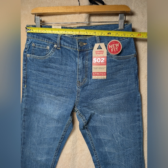 NWT Levi's 502 Regular Taper Stretch Size 20 Regular 30Wx30L Mid Rise NWT Casual - Picture 3 of 10